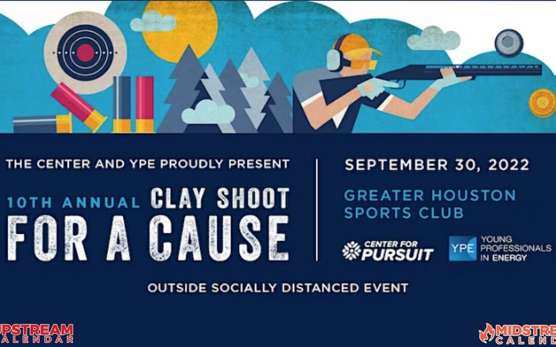 Register Now for the YPE & The Center for Pursuit’s Clay Shoot for a Cause Sept 30- Houston