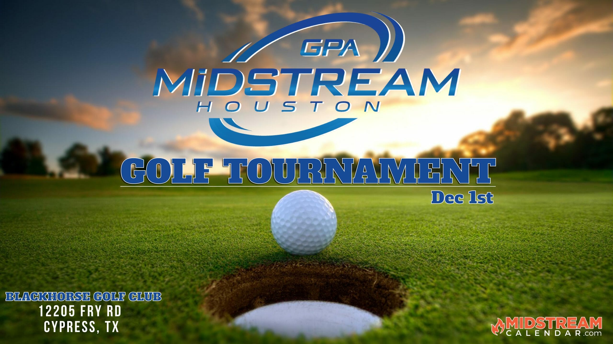 Register NOW for the 2022 Houston GPA Midstream Golf Tournament Dec 1st