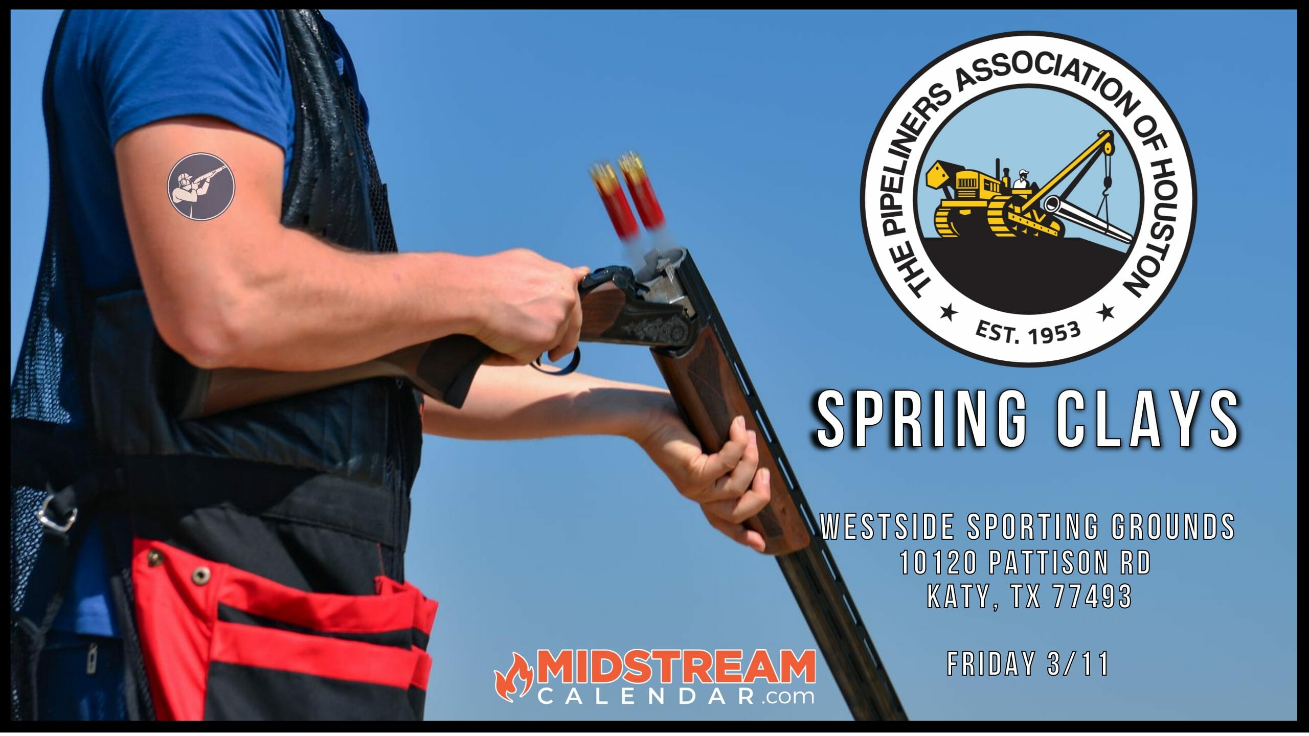 2022 Midstream Oil and Gas events Houston The Pipeliners Association of Houston Spring Sporting Clays