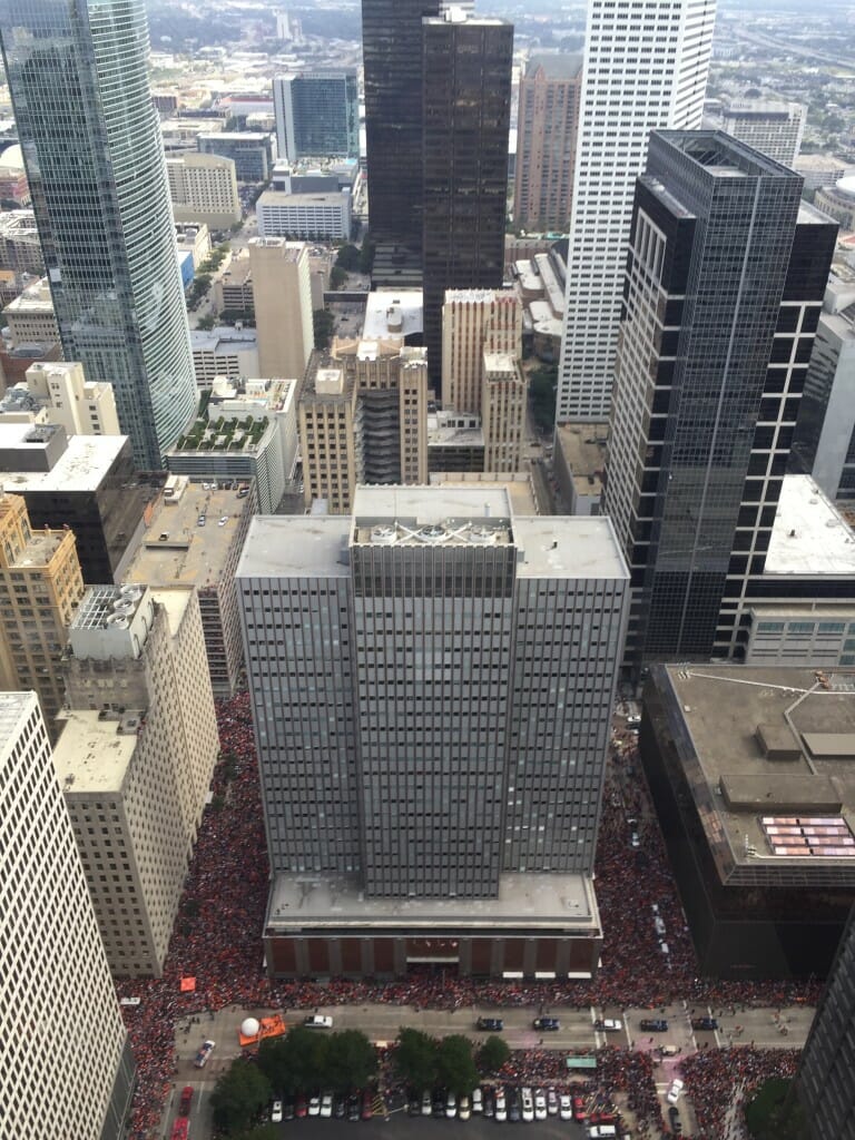 Houston Astros 2022 World Series Parade Downtown Pictures