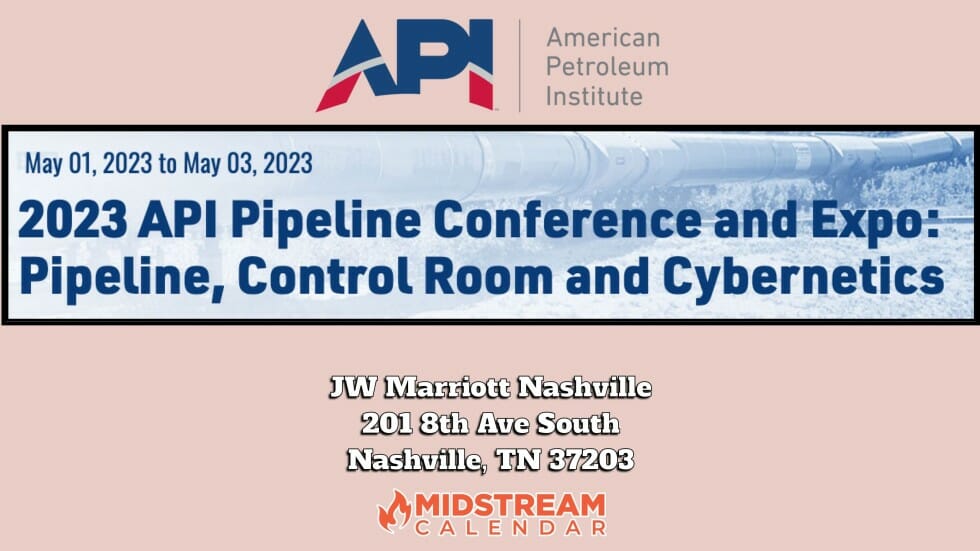 Register Now for the 2023 API Pipeline Conference and Expo Pipeline
