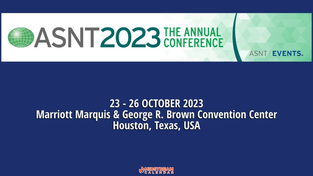 Register Now For The ASNT 2023 Annual Conference October 23-26 ...