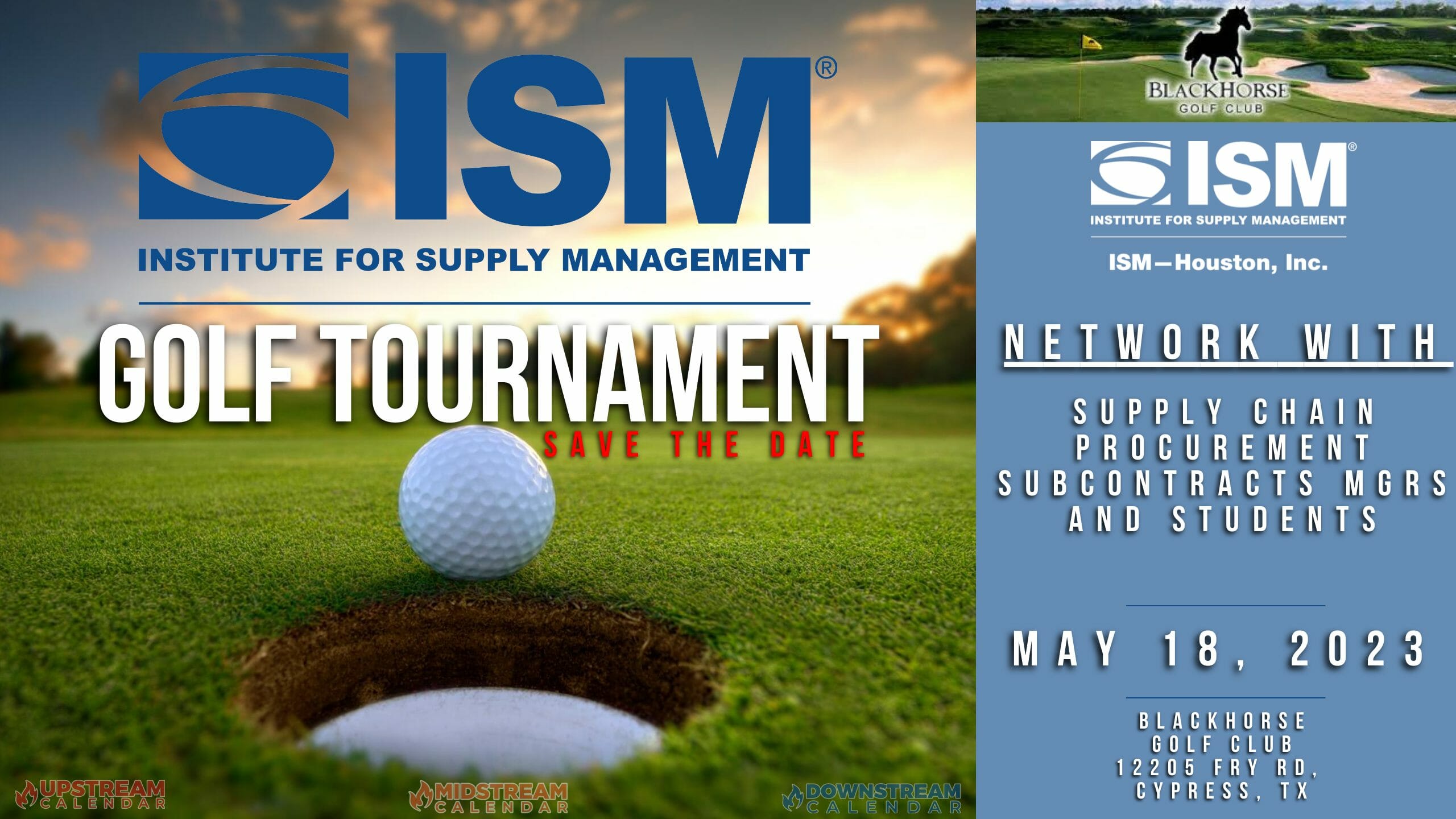 2023 Institute For Supply Management (ISM Houston) Golf Tournament May