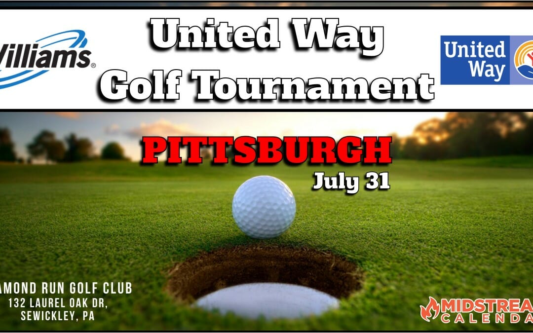 Register now for the Williams Annual Pittsburgh 2023 United Way Golf Outing July 31, 2023 – Pittsburgh