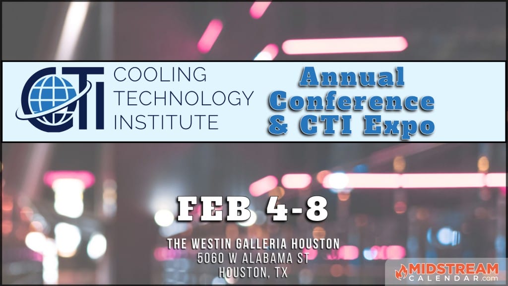 Register For The 2024 Cooling Technology Institute 2024 Annual   2024 Cooling Technology Institute Annual Conference And Expo Midstream Calendar 1024x576 