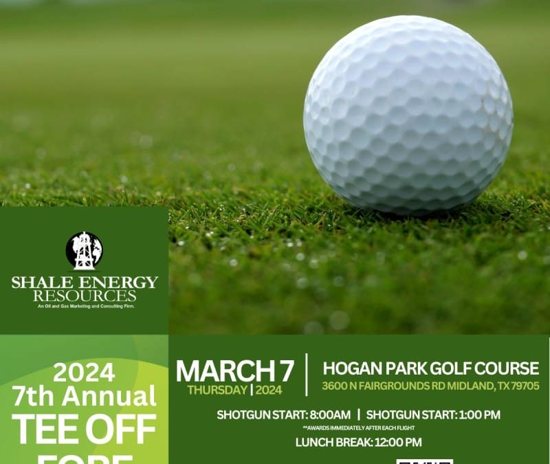 Shale Energy Resources Tee Off for Bynum Golf Tournament March 7, 2024 – Midland