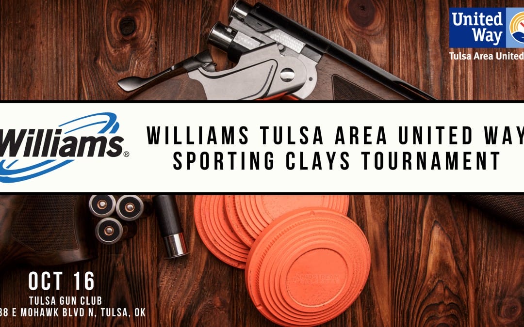 Register now for the Williams United Way Tulsa Sporting Clays Tournament October 16, 2024 – Tulsa “Mission: Possible United Way 2024”