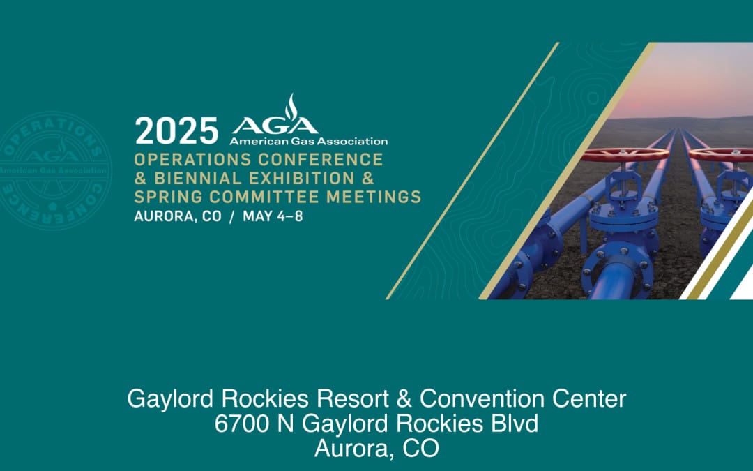 Register now for the American Gas Association 2025 AGA Operations Conference & Biennial Exhibition & Spring Committee Meetings May 4-8, 2025