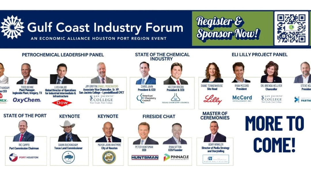 2026 Economic Alliance Houston Port Region Gulf Coast Industry Forum September 17, 2026