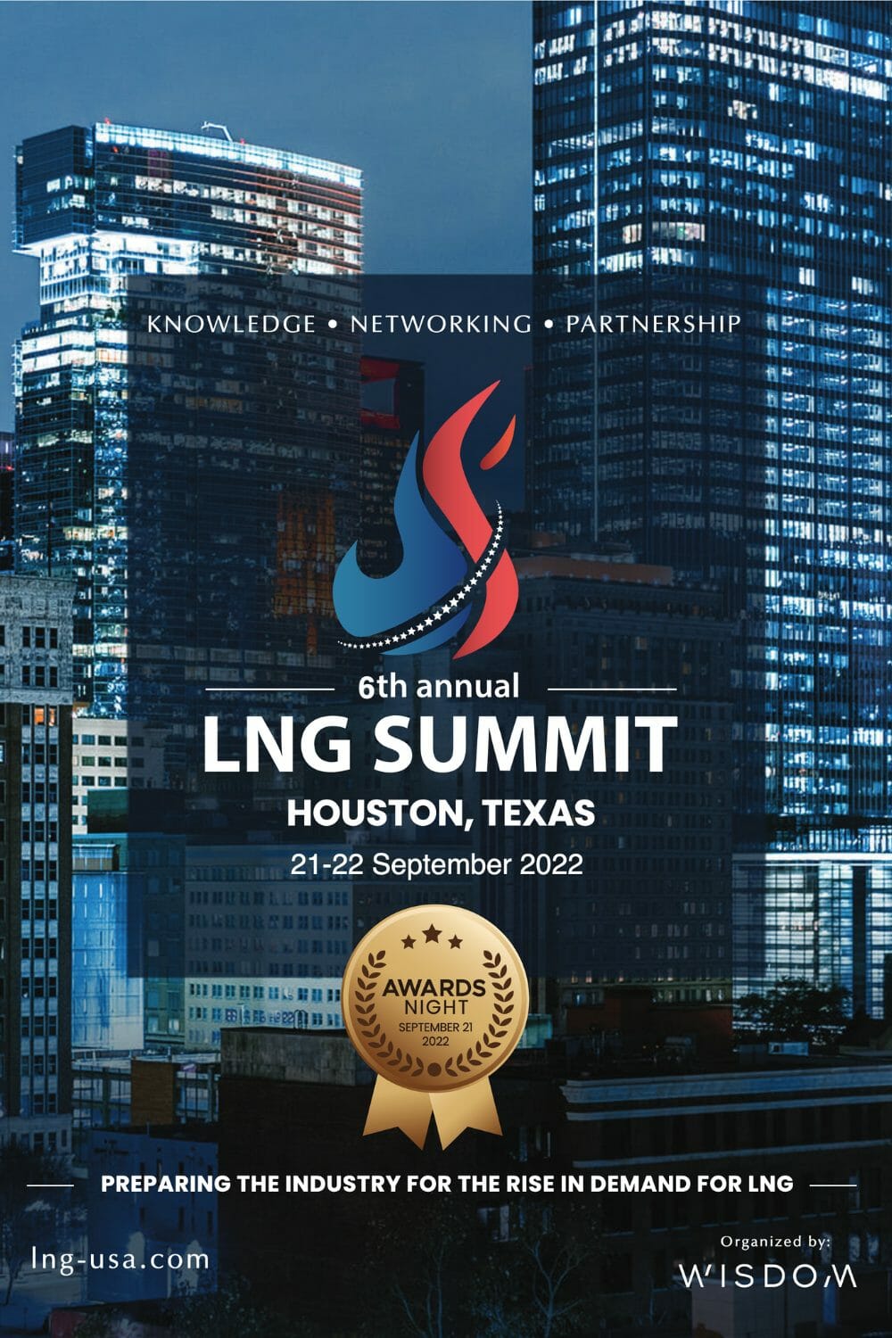 6th Annual LNG Summit USA Oct 2526 (new date) Houston Midstream