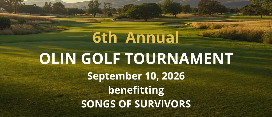 Register Now for the 6th Annual OLIN Golf Tournament Benefiting Songs of Survivors – Sept 10, 2026 – Plaquemine, LA