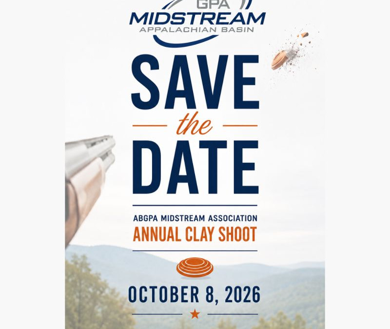 Save the Date for the Appalachian Basin GPA (ABGPA) Midstream Association Annual Clay Shoot – Oct 8, 2026