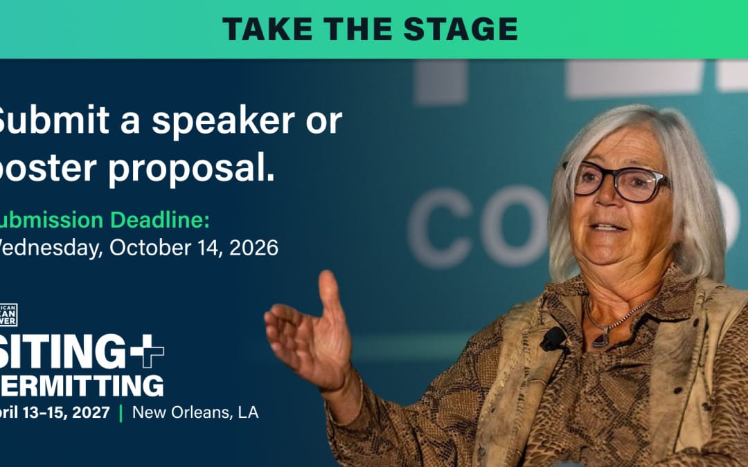 Register Now for the American Clean Power (ACP) Siting + Permitting Conference – Apr 13 – Apr 15, 2027, New Orleans, LA