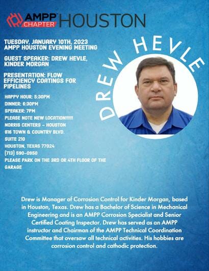 Register now for the AMPP Houston Evening Meeting Jan 10th- Flow