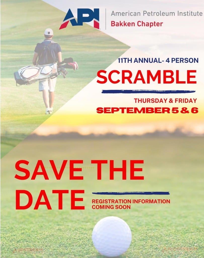 Register Now for the 11th Annual Bakken API Golf Tournament September 5 ...