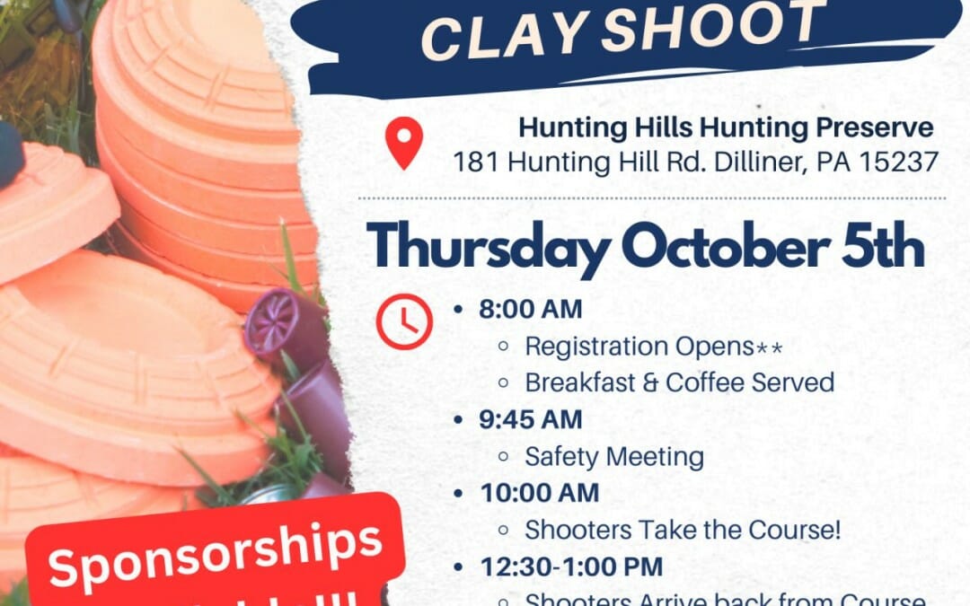 Register now for the Appalachian Basin GPA Midstream 11th Annual Clay Shoot October 5, 2023 – PA