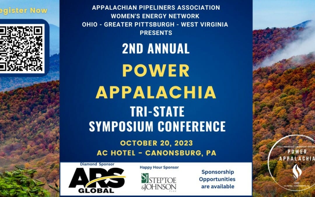 Register now for the 2nd Annual Power Appalachia Tri-State Symposium Conference October 20, 2023 – Canonsburg
