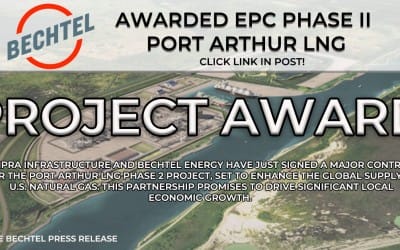 Sempra Infrastructure Announces EPC Contract with Bechtel for Port Arthur LNG Phase 2