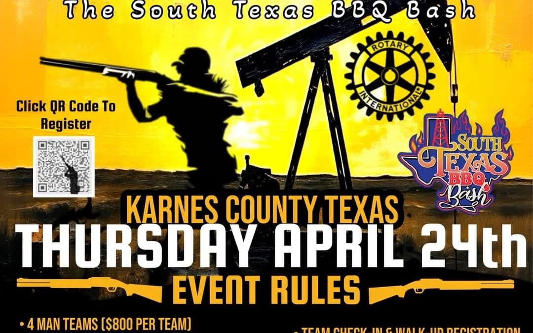 Register Now for the Black Gold Sporting Clays Events w/ South Texas BBQ Bash April 24, 2025