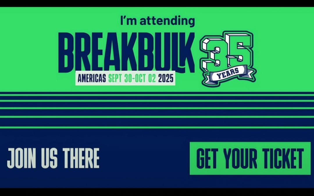 Register now for Breakbulk Americas Sept 30 – Oct 2, 2025 – Houston