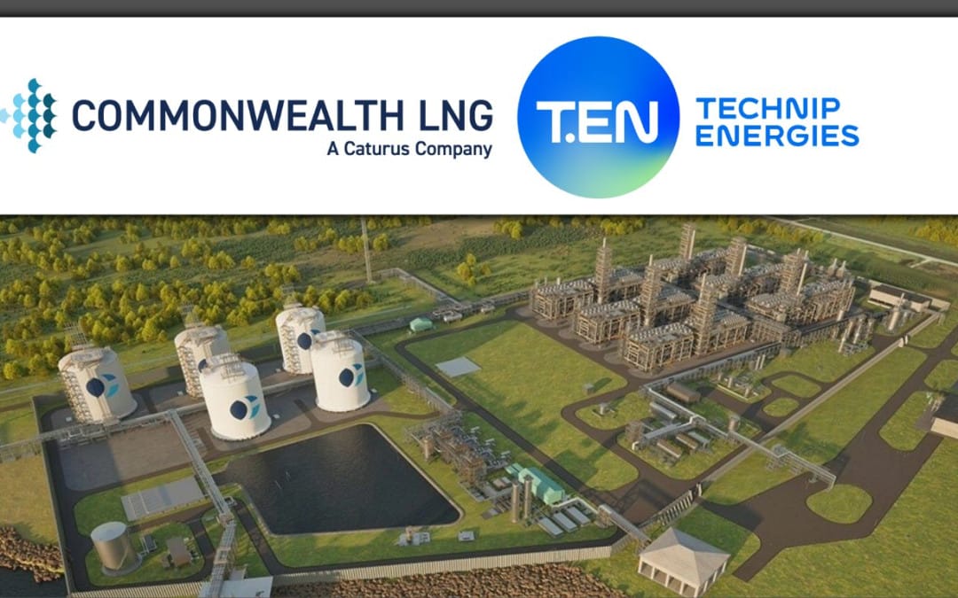 Technip Energies awarded a large authorization by Commonwealth LNG for key equipment purchase orders