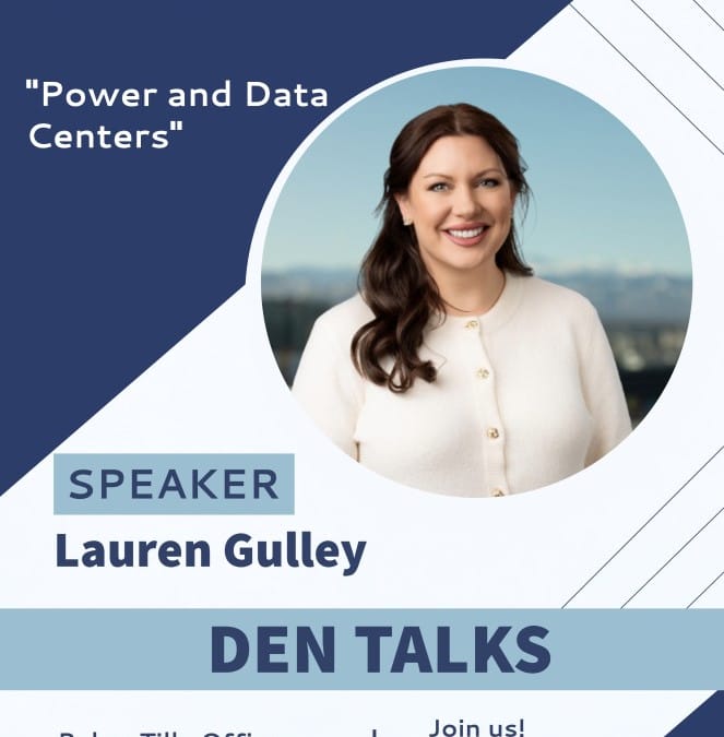 Register Now for the Denver Energy Network (DEN) Talks: October Gathering – Oct 8, 2026 – Denver, CO