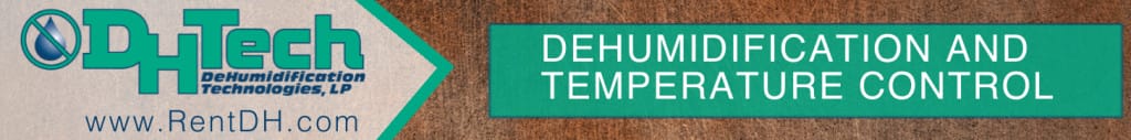 Dehumidification Equipment Rentals