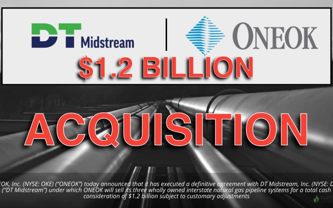 $1.2 Billion Asset Sale: ONEOK Announces Agreement to Sell Wholly Owned Interstate Natural Gas Pipelines to DT Midstream