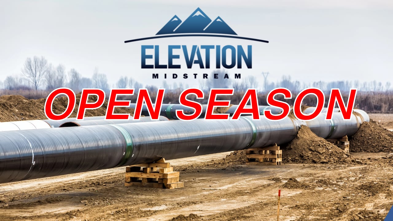 Elevation Midstream Announces Open Season on DJ South Gathering Allstream