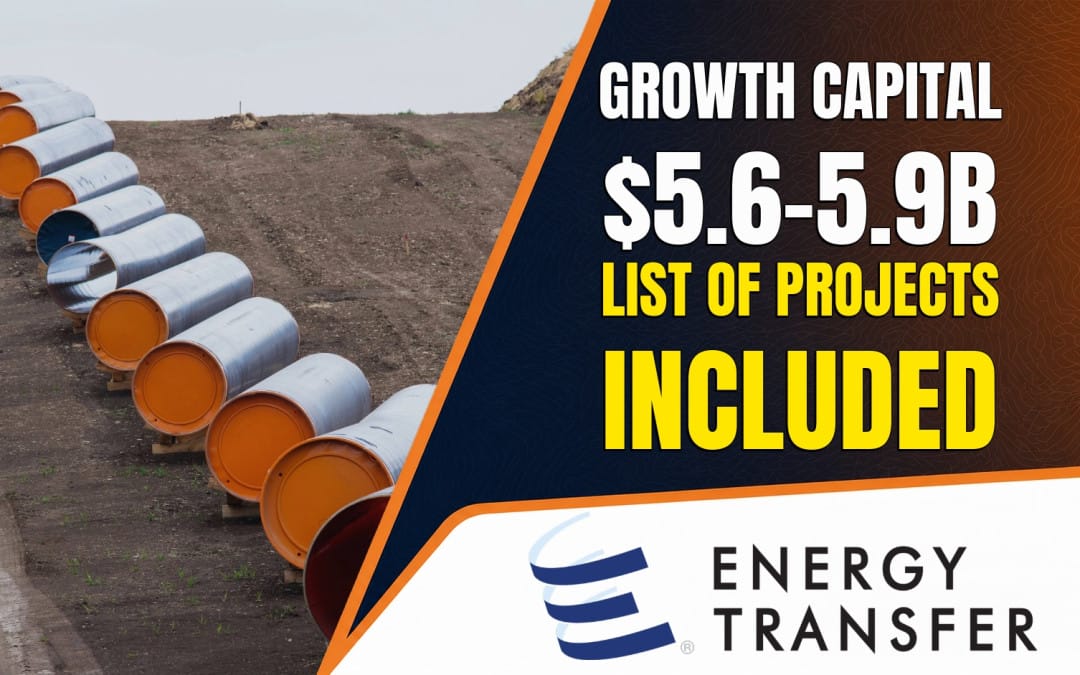 Energy Transfer Starts Hugh Brinson Pipeline, Advances $5.6 Billion to $5.9 Billion Growth Plan