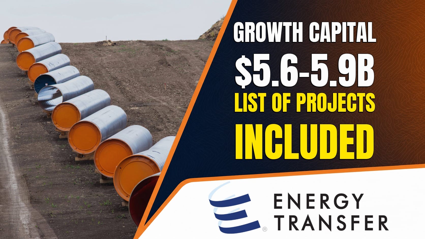 Energy Transfer Starts Hugh Brinson Pipeline, Advances $5.6 Billion to $5.9 Billion Growth Plan Allstream Insiders