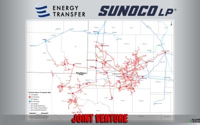 Jul. 16, 2024-Energy Transfer LP and Sunoco LP today announced the formation of a joint venture combining their respective crude oil and produced water gathering assets in the Permian Basin