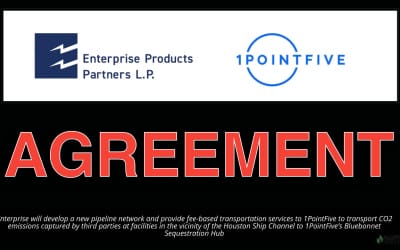 1PointFive and Enterprise Agreement Supports Development of Carbon Dioxide Transportation Network for Southeast Texas Sequestration Hub