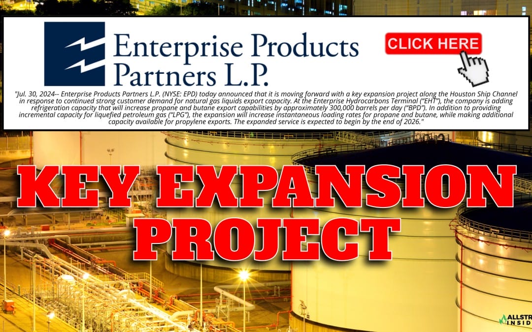 Breaking: 7/30: Enterprise Expanding Houston Ship Channel Export Facility