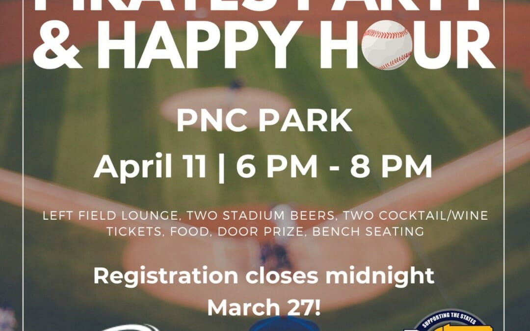 Pirates Party / Networking & Happy Hour April 11 – Pittsburgh