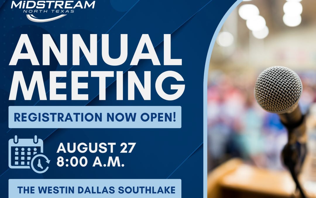 Register Now for the GPA Midstream North Texas 2026 NTGPA Midstream Annual Meeting – Aug 27, 2026 – Southlake, TX