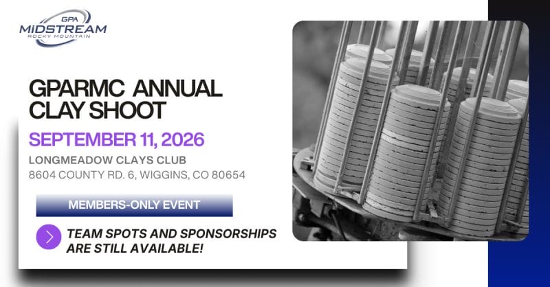 Register Now for the GPA Midstream Rocky Mountain Chapter (GPARMC) Annual Clay Shoot – Sept 11, 2026 – Wiggins, CO