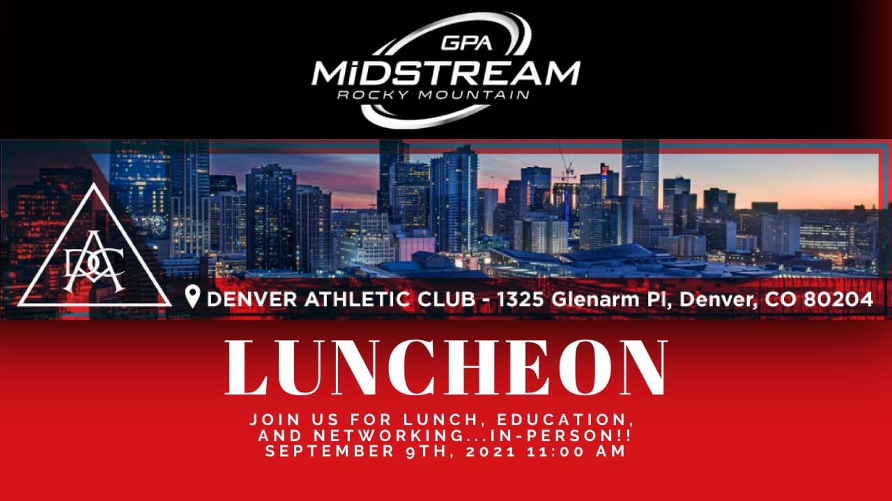 Rocky Mountain GPA Midstream Calendar