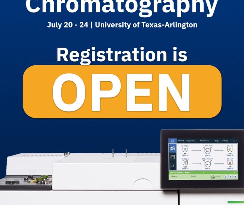 Register Now for the GPA Midstream School of Gas Chromatography 2026 – July 20 – July 24, 2026 – Arlington, TX