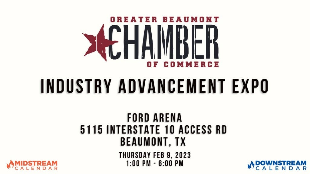 Register Now for The Greater Beaumont Chamber of Commerce Industry