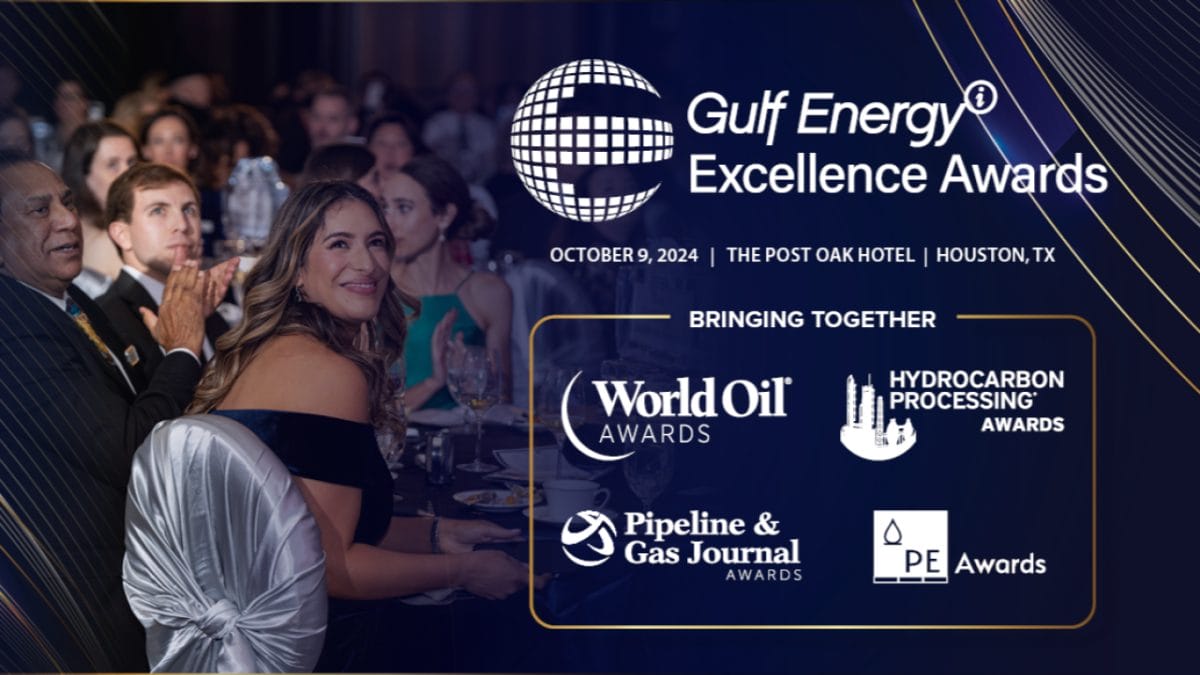 the Gulf Energy Information Excellence Awards October 9, 2024 – Houston