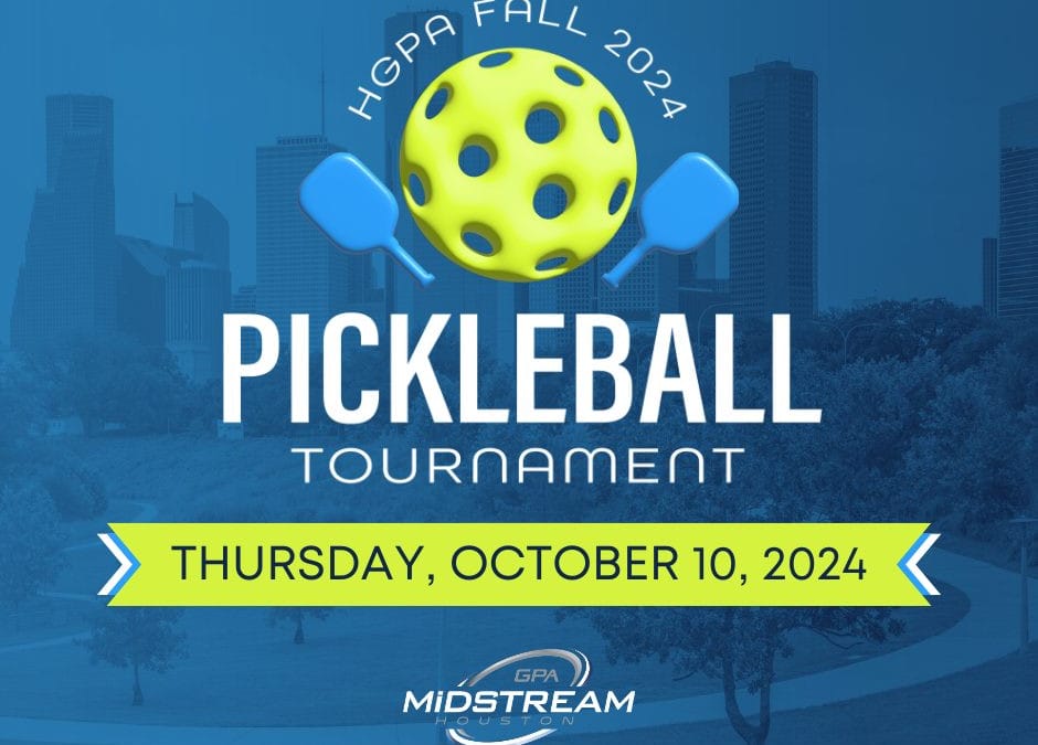 Register Now for HGPA Fall 2024 Pickleball Tournament October 10, 2024 – Houston Tx