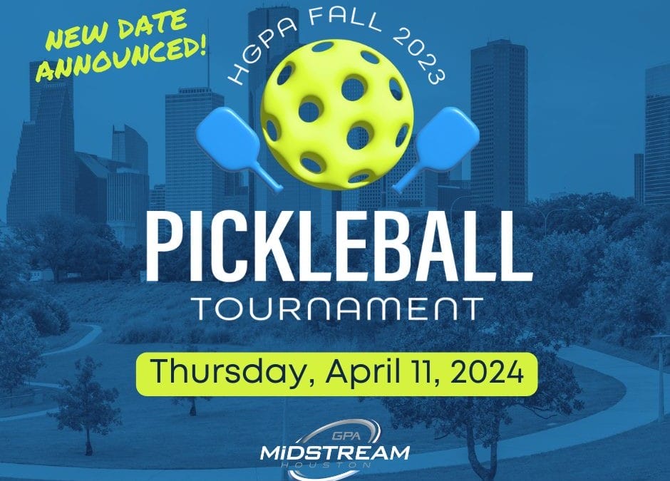 Register Now for the HGPA Pickleball Tournament April 11, 2024 – Houston