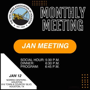 Pipeliners Association of Houston Events Calendar