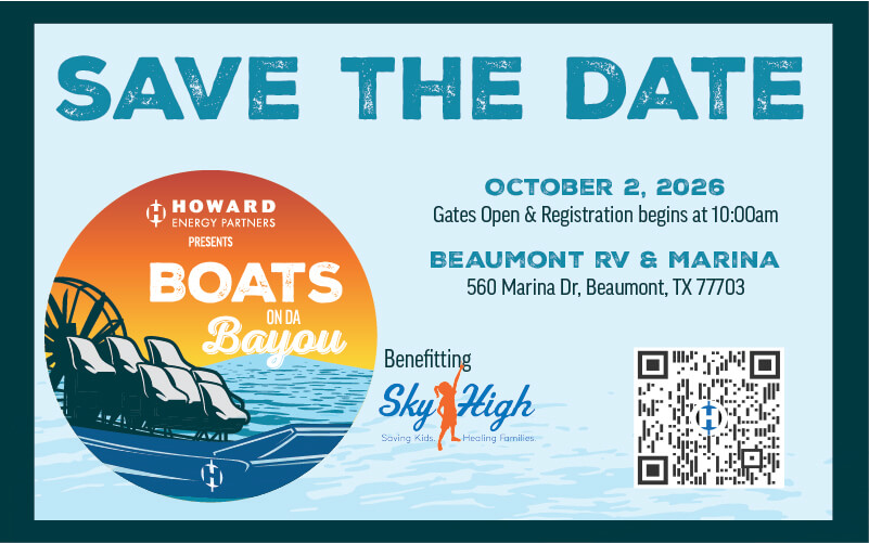 Register Now for the Howard Energy Partners 2026 Boats on Da Bayou – Oct 2, 2026 – Beaumont, TX