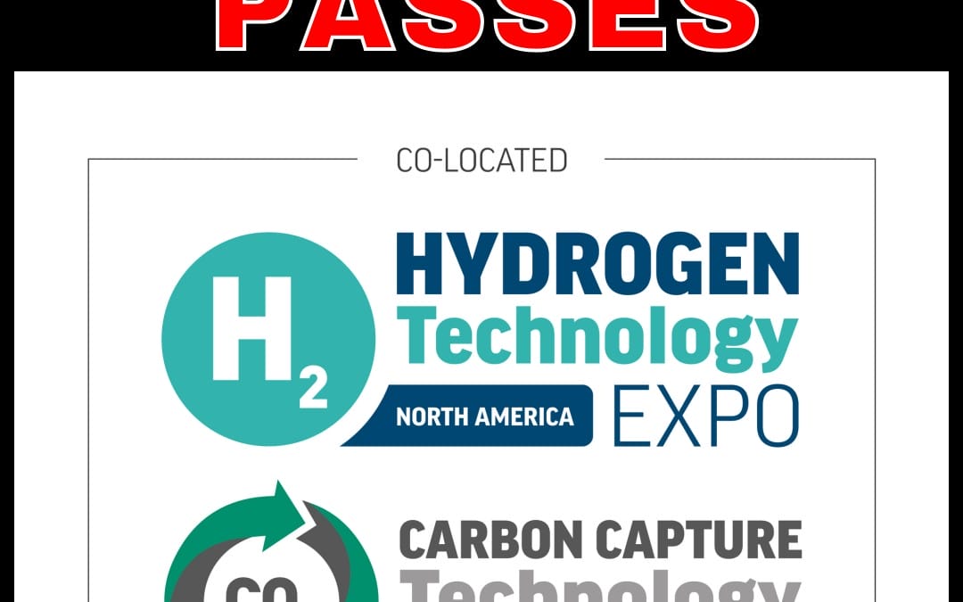 FREE EXPO PASSES: Register Now for the CO-Located Conferences: Hydrogen Technology Conference and Expo & Carbon Capture Technology Expo June 26-June 27, 2024