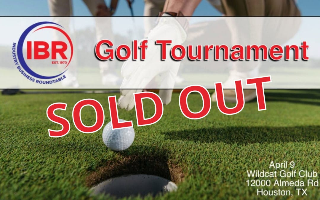 Register for the Industry Business Roundtable Golf Tournament April 9, 2026