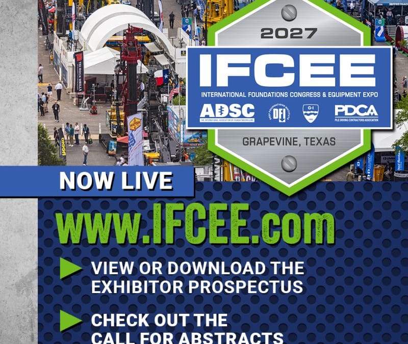 Register Now for the IFCEE 2027 – May 11 – May 14, 2027 – Grapevine, TX