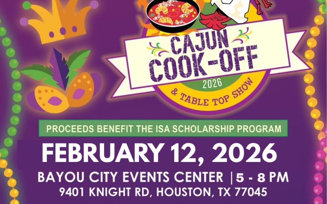 Register Now for the ISA Houston Section 9th Annual Cajun Cook Off & Table Top Show – February 12, 2026 – Houston, TX