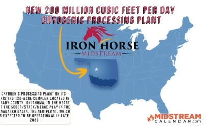 New Project – 200 MMcf/d plant Iron Horse Midstream – Oklahoma